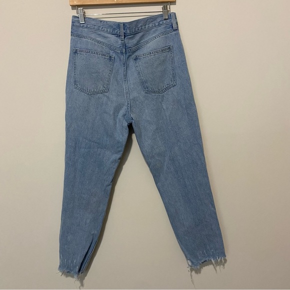 We The Free Light Wash Buttonfly Slim Jeans 29 - Picture 8 of 11